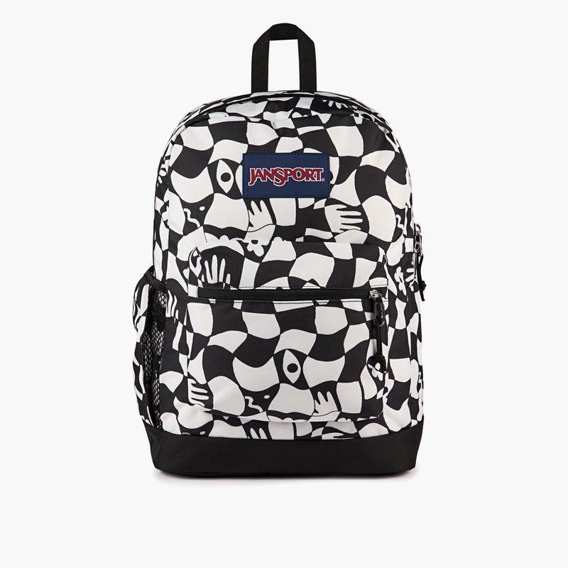 Jansport Black and White Printed Backpack for Kids - Image 1